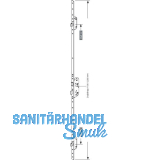GU MFV-Schloss Secury Automatic DIN, DM 45,Stulp 1750 x 24 x 2,5mm eckig, silber