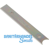 Anschlussstulp/Stulpverl�ngerung rund oben f�r Secury MFV, 130 x 20 mm,silber