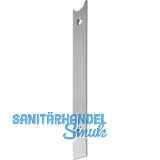 Anschlussstulp/Stulpverl�ngerung unten f�r Secury MFV, 160 x 20 mm,silberfarbig