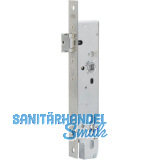 Fluchtt�rschloss 1970 1-flg. elekt. kuppelbar, universal,eckig, DM 35, Edelstahl