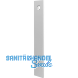 Anschlussstulp/Stulpverl�ngerung unten f�r Secury MFV, 130 x 24 mm,silberfarbig