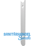 Anschlussstulp/Stulpverl�ngerung rund unten f�r Secury MFV, 130 x 20 mm,silber