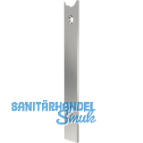 Anschlussstulp/Stulpverl�ngerung unten Secury MFV, 130 x 20 eckig, Edelstahl