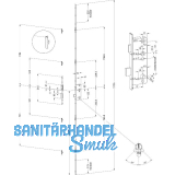 WINKHAUS Mehrfachverriegelungsschloss STV-F 1660 Rastexzenter easy-Lock DIN,DM35
