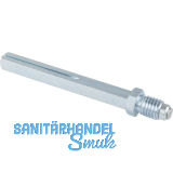 ECO Wechselstift f�r Stangengriff, 110 mm mit L�ngsnut,, VK 9 mm, Stahl verzinkt