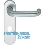 ECO Dr�ckerlochteil D110 mit Kurzschild UG, silber eloxiert