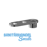 BMH Stangenf�hrungsplatte 1144 f�r Rundstange � 10 mm, Stahl verzinkt