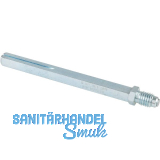 Rollenwechselstift Vierkant 9 x 120 mm, Stahl verzinkt