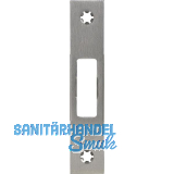 Schlie�blech f�r MFV Secury Hauptfalle 1-flg. Flach 24 x 3 x 120, Edelstahl