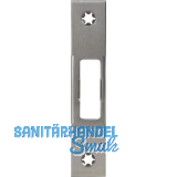 Schlie�blech f�r MFV Secury 2-flg. Flach 24 x 3 x 120 mm Zusatzfalle, Edelstahl