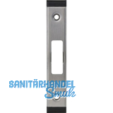 Schlie�blech f�r MFV Secury Zusatzfalle 1-flg. U-Stulp 24 x 6 x 120, Edelstahl