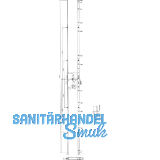 KFV MFV-Schloss BS 8100 �NORM, DM 65, Stulp 20 mm eckig, silber verzinkt