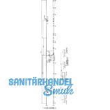 KFV MFV-Schloss BS 2300 �NORM, DM 55, Stulp 16 mm eckig, silber verzinkt