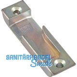 Schlie�blech f�r Rundzapfen zu STV F20 R4, Stulp 20 mm, verzinkt silberf�rbig