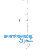 Schlie�blech F+R zu STV F16/20 M4, rechts, verzinkt silberf�rbig, Fallenverst.