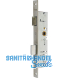 WSS Rohrrahmenschloss Flachstulp m. Falle und Riegel, universal, DM35, Edelstahl