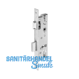 WILKA Rohrrahmenschloss Flachstulp m. Falle u. Riegel, PZW, DM 20, Edelstahl