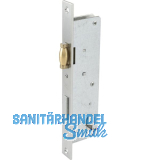 ROTO Rohrrahmenschloss Flachstulp m. Rollfalle/Riegel 884, DM 35,verzinkt silber