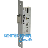 WILKA Rohrrahmen- Fallenschloss, DM 40, Flachstulp 170 x 24 x 3 mm, Edelstahl