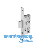 WILKA Rohrrahmenschloss Flachstulp m. Riegel, DM 25, Edelstahl