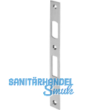 WILKA Schlie�blech flach f�r Rollfalle und Riegel, 245 x 24 x 3 mm, Edelstahl