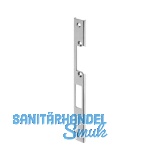 WILKA Schlie�blech U-f�rmig Falle und Riegel, links, 245 x 24 x 6 mm, Edelstahl