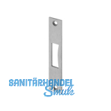 WILKA Schlie�blech flach f. Rohrrahmen-Riegelschloss, 136 x 24 x 3 mm, Edelstahl