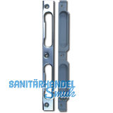 Schlie�blech U-Form m. PVC-Einlage 190 x 20 x 0,75 mm, rund, verzinkt silber