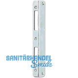 Sicherheitswinkelschlie�blech R9 rund Blindlappen 27 mm, verzinkt silberf�rbig