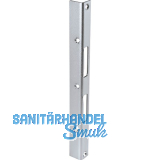 SH-Winkelschlie�blech eckig Blindlappen 28mm, Gr. 28x22x300x3 mm,verzinkt silber