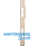 Doppelt�rschlie�blech eckig, 210 x 24 x 1,5 mm, Edelstahl