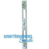 Schlie�blech gerade, 210 x 24 x 2 mm, Stahl verzinkt silberf�rbig