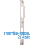 Doppelt�rschlie�blech R9 bombiert, rechts, 210 x 24 x 1,5 mm, Edelstahl