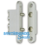 Strom�bertrager 10305, 2-polig, Kontaktstifte Messing verzinkt