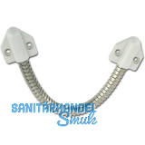 Kabel�bergang 10318 f�r Kabel bis 7 mm, 300 mm, Konsole grau, Messing vernickelt