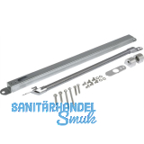 GU Kabel�bergang verdeckt-rund, 346 x 20 x 18 mm, Edelstahl