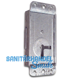 Riegelschloss Einheitssperre 61005 ohne Schl�ssel, rechts, DM 20, Stahl verzinkt