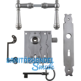 Rustikales Schlossset Wartberg BB, links einw�rts, DM 60, Stahl blank