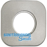 Rosette f�r Au�enzylinder AZ mit Bohrung � 30 mm, 60 x 60 mm, Stahl vernickelt