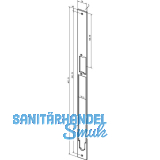 Distanzblech f�r Mediator T�r�ffner, 24 x 407,75 x 3 mm eckig
