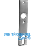 AMF Kurzschild 497Z, PZ 72, Schraublochabstand 67mm,156x32x7 mm, silber eloxiert