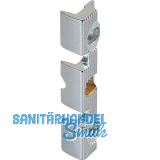 Aufschraubst�ck Serie 128, 44,5 x 12 x 8,5 mm, Stahl verzinkt