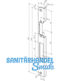 Winkelschlie�blech f�r ProFix2 Serie 118.14, links, Edelstahl