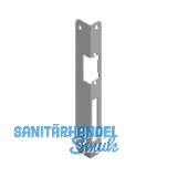 Winkelschlie�blech f�r O & C T�r�ffner, rund, rechts, 250 x 25 x 2 mm,Stahl grau