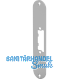 Schlie�blech f. T�r�ffner FGD m. Fallengleitdeckel,kurz rund,172x34x3, Edelstahl