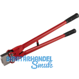 HALC� Schlie�blechzacker, Stahl rot lackiert