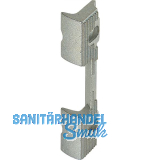 Aufschraubst�ck Serie 118 FaFix, 45 x 13,4 x 7,9 mm, Stahl verzinkt