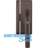 ABUS Fenster-Zusatzsicherung FO400 gleichsperrend braun