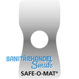�u�eres Schrankschild selbstklebend f. Pfandschloss Safe-O-Mat ohne Nummerierung