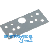 MARCHESI Distanzplatte f�r Zusatzschloss, 1 mm, Stahl verzinkt